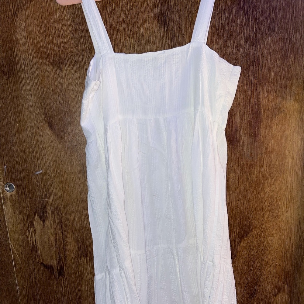 White midi sundress